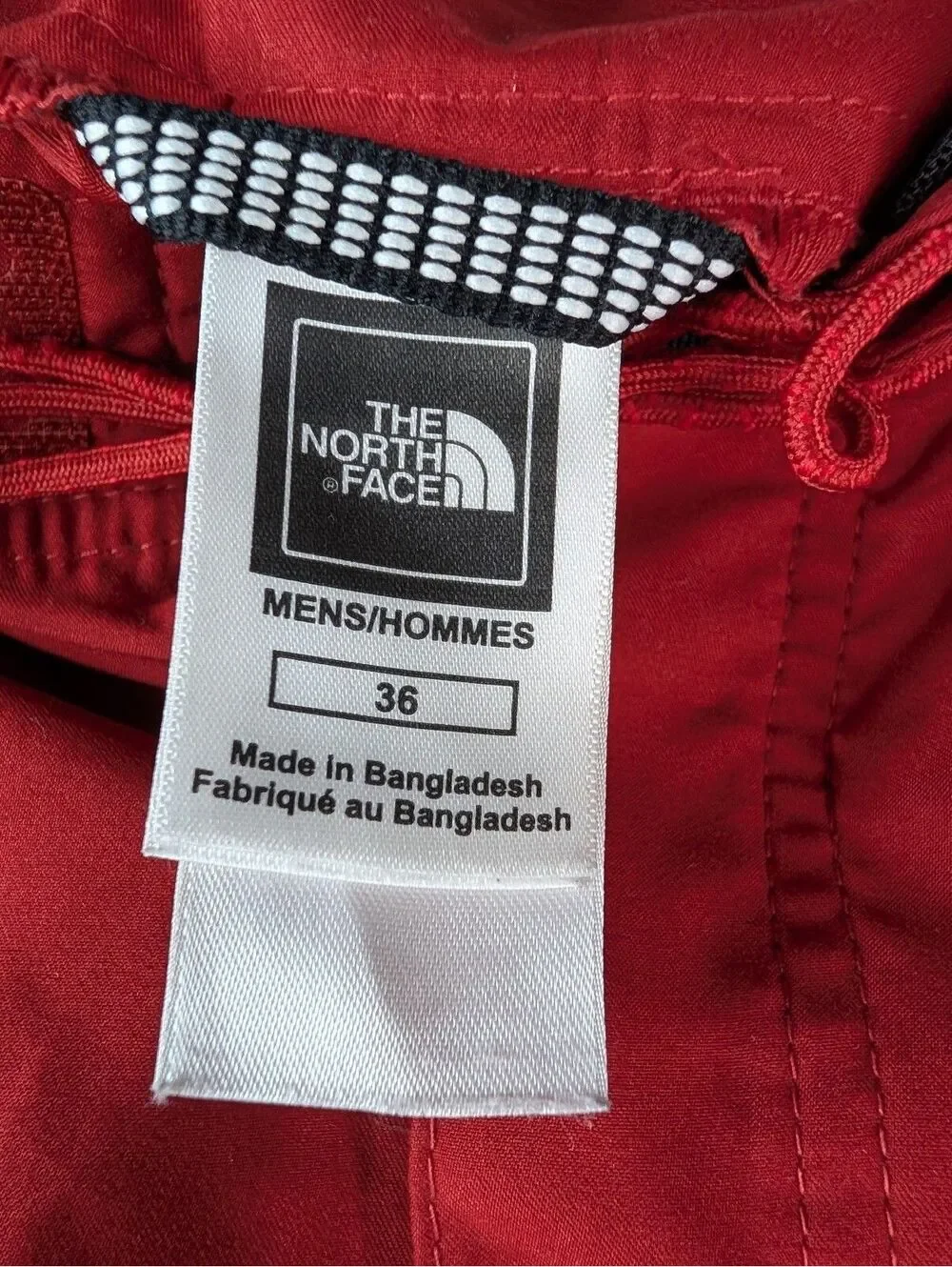 The North Face Men's Red Board Shorts Size 36